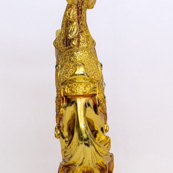 Pair of Desktop Decorative Horse Statue, Animal Sculpture Home Decor Gift Set - Picture 5 of 7